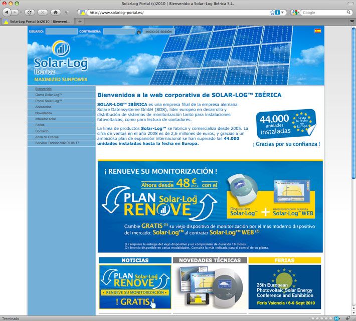 Solar-Log™ Ibérica 2