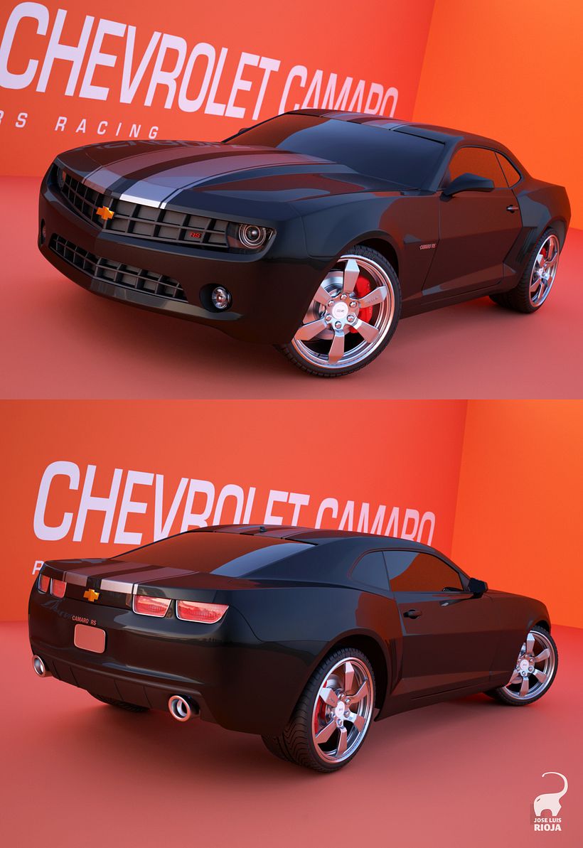 CHEVROLET CAMARO 3D - Design