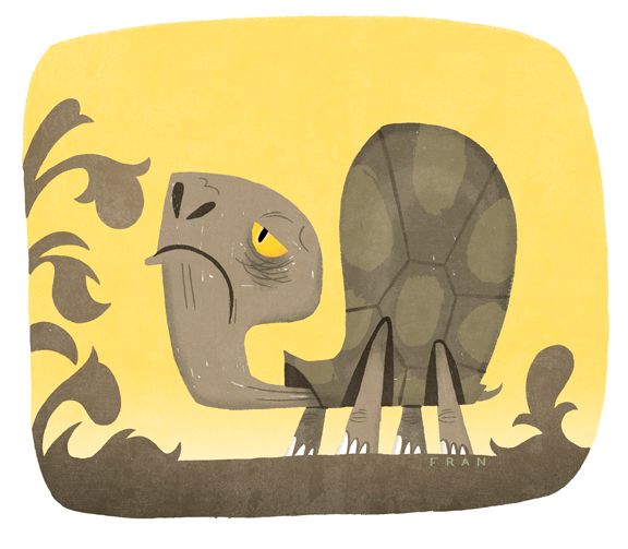 Reptiles - Traditionelle Illustration