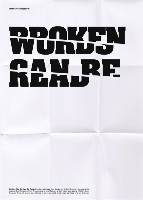 Typographic Posters 4