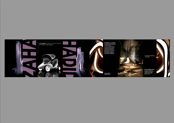 Folleto Zaha Hadid 1