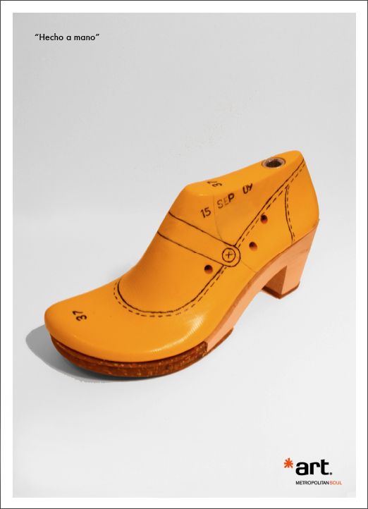 Cartel para el concurso de la casa de zapatos The Art Company B&S 1