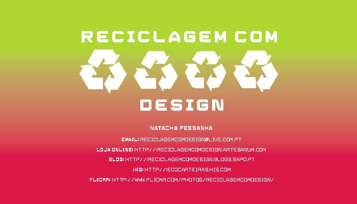 ID Cards y Etiquetas | Reciclagem com Design 5
