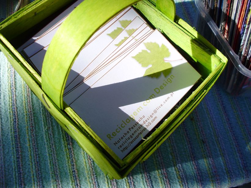 ID Cards y Etiquetas | Reciclagem com Design 2