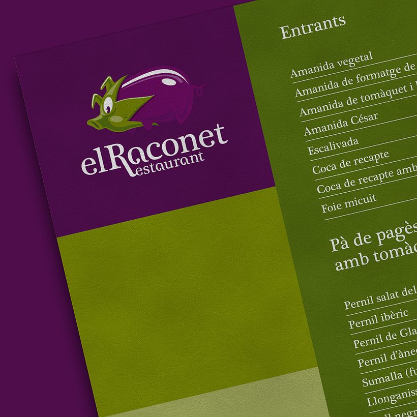 El Raconet Restaurant -  Ontwerp