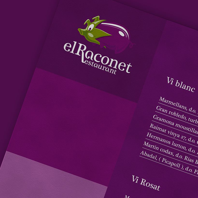 El Raconet Restaurant -  Ontwerp