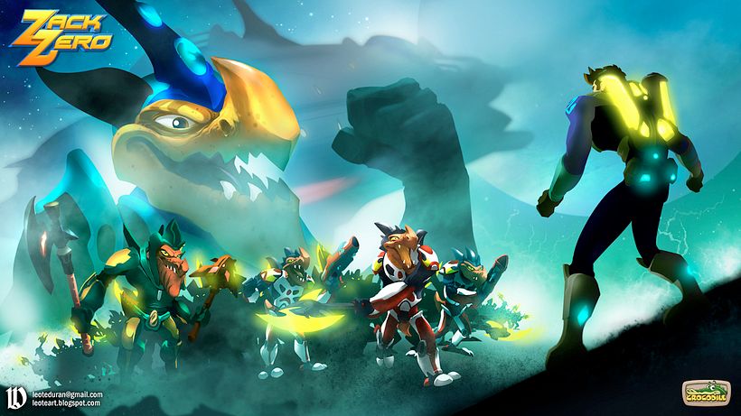 Zack Zero Concept Art - Illustrations 4
