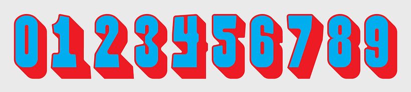 THE GAMBLER - Numerical digits 1