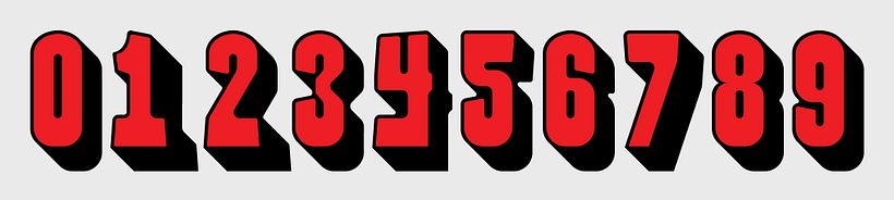 THE GAMBLER - Numerical digits 14