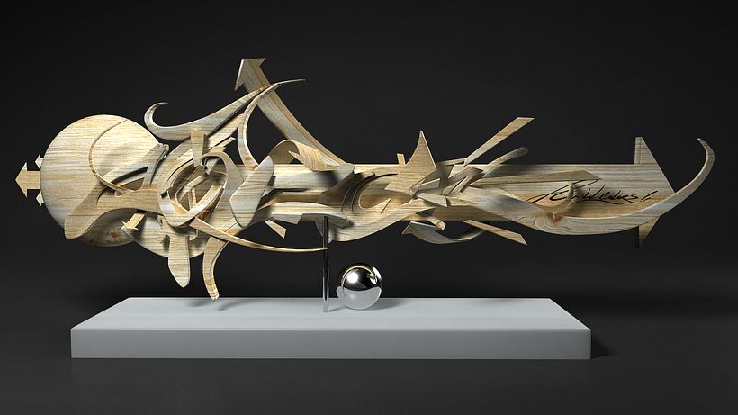 Graffiti de Madera - Desain