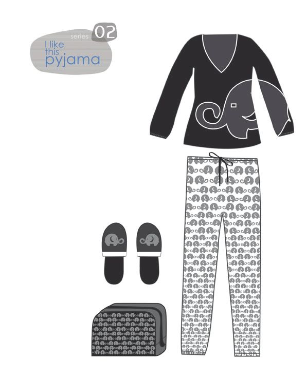 Diseño de ESTAMPADOS PIJAMA 3