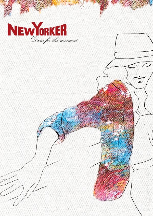 Ilustración de moda: New Yorker 4