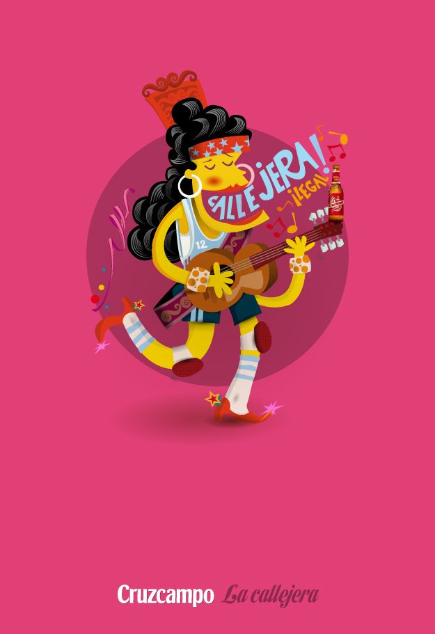 Personajes Cruzcampo Carnaval 13