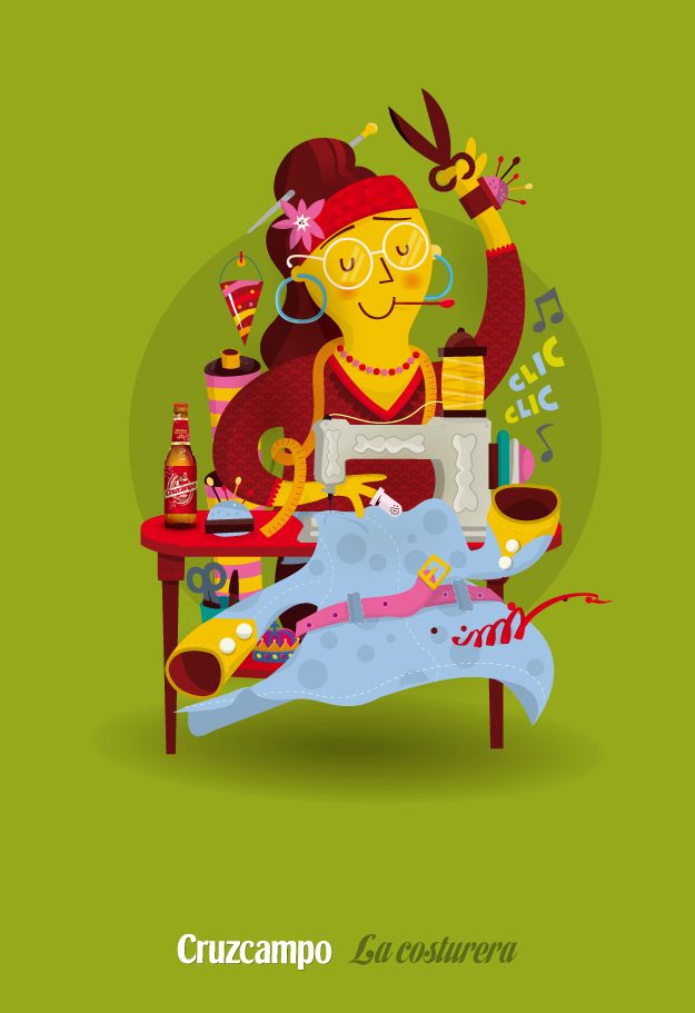 Personajes Cruzcampo Carnaval 6