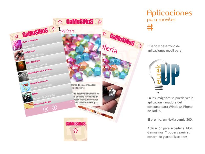 Blogs App para W.Phone 1
