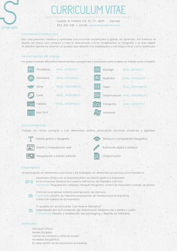 Curriculum Vitae - Design 