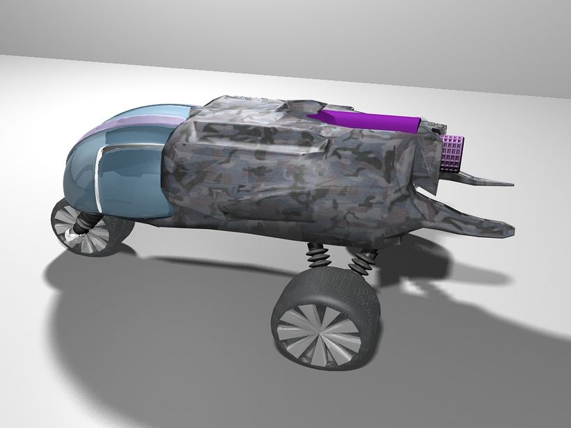 Vehículo 3d (beta) 3