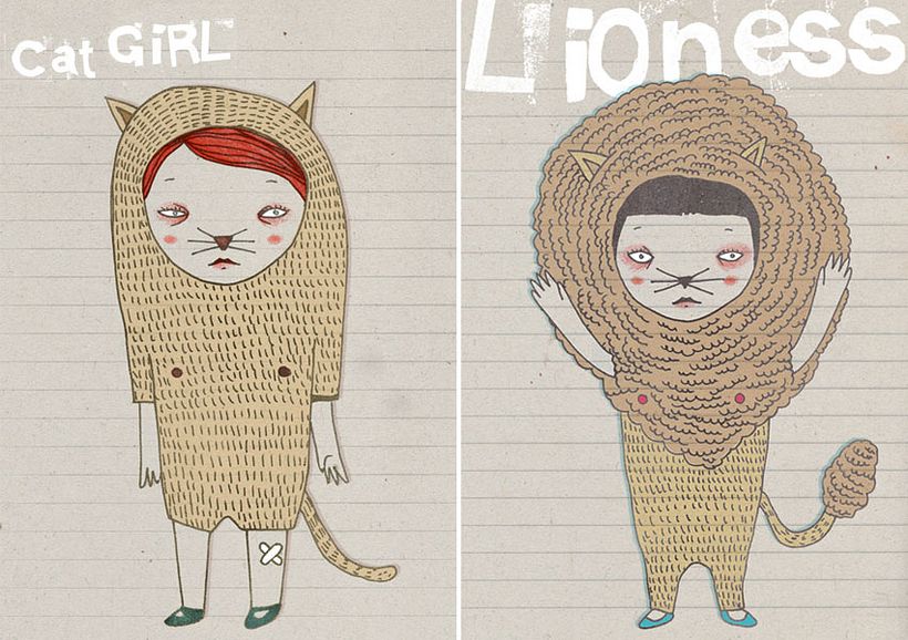 infancia////disfraces///////animales 7