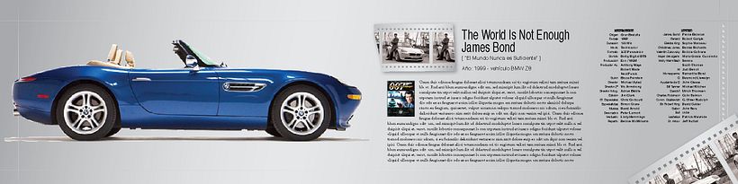 Boceto de catalogo para BMW 5