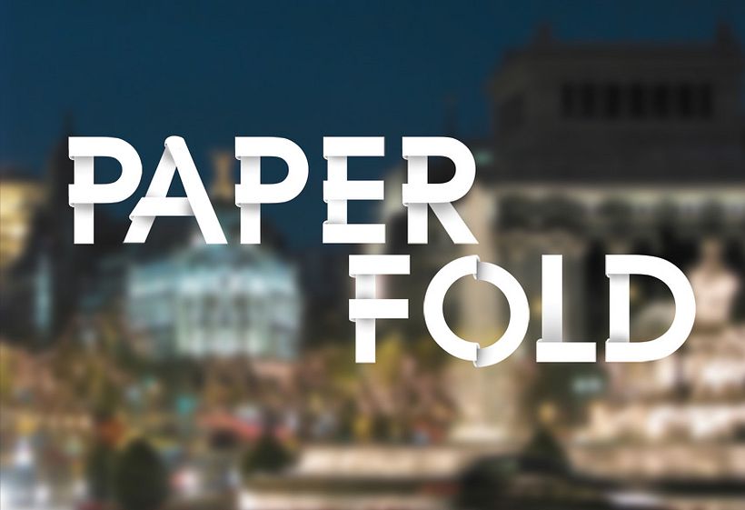 Tipografía-Plegado de papel 1