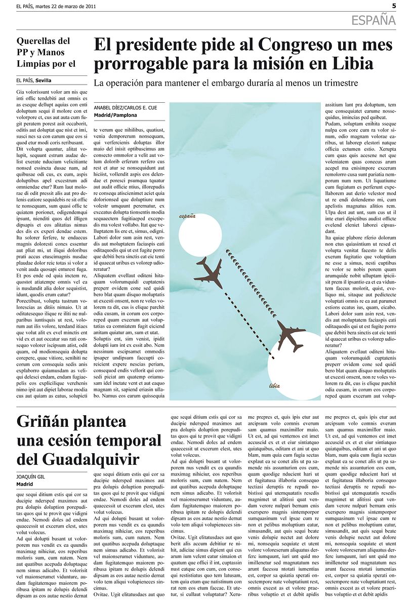 ilustración de prensa - Design