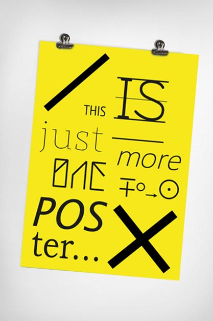 Poster tipografia 1