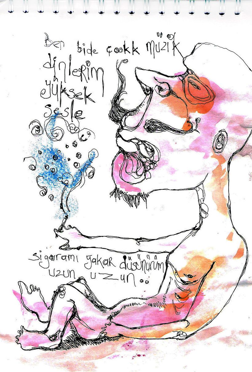 Sketches 2008/09 - Geleneksel illüstrasyon