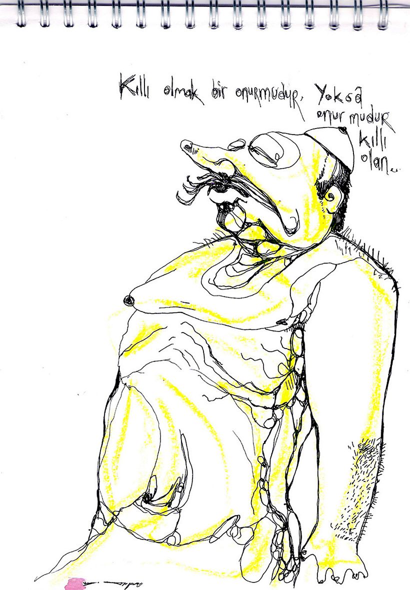 Sketches 2008/09 - Geleneksel illüstrasyon