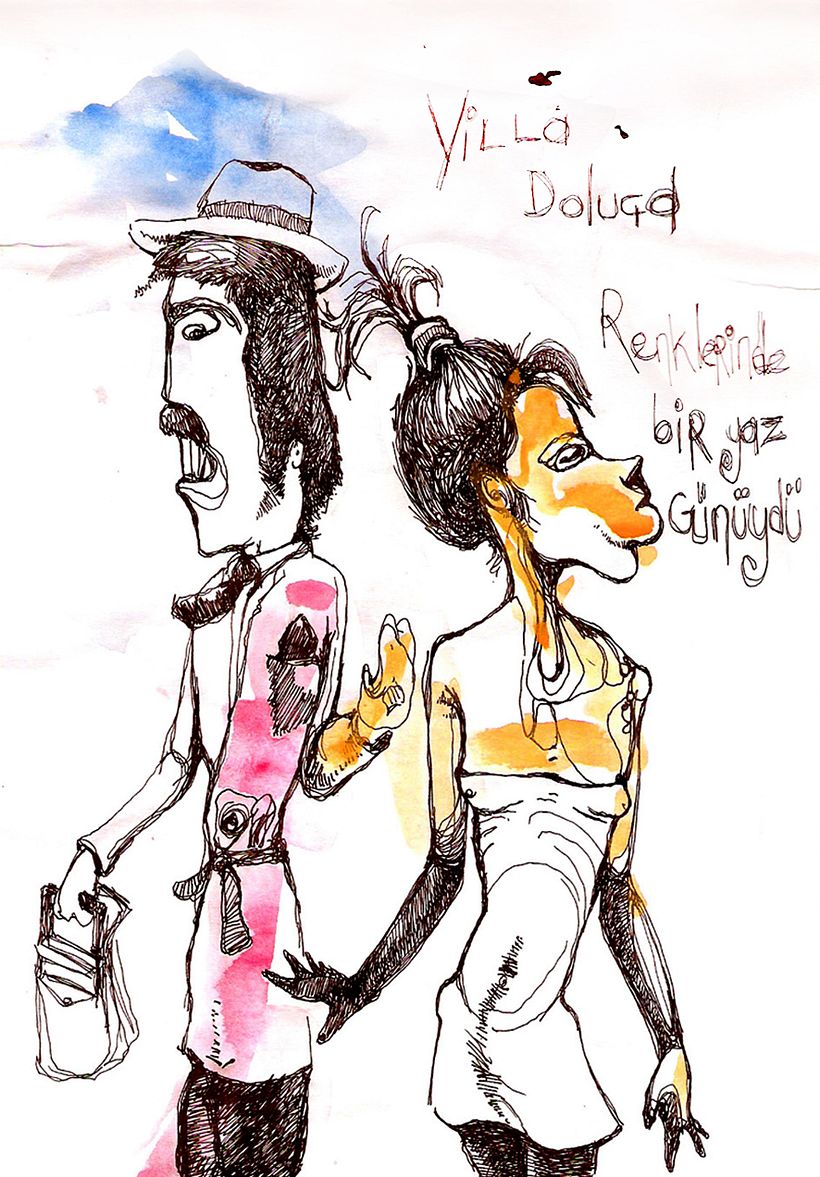 Sketches 2008/09 - Geleneksel illüstrasyon
