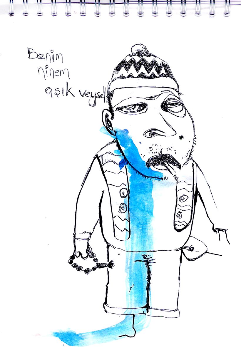 Sketches 2008/09 - Geleneksel illüstrasyon