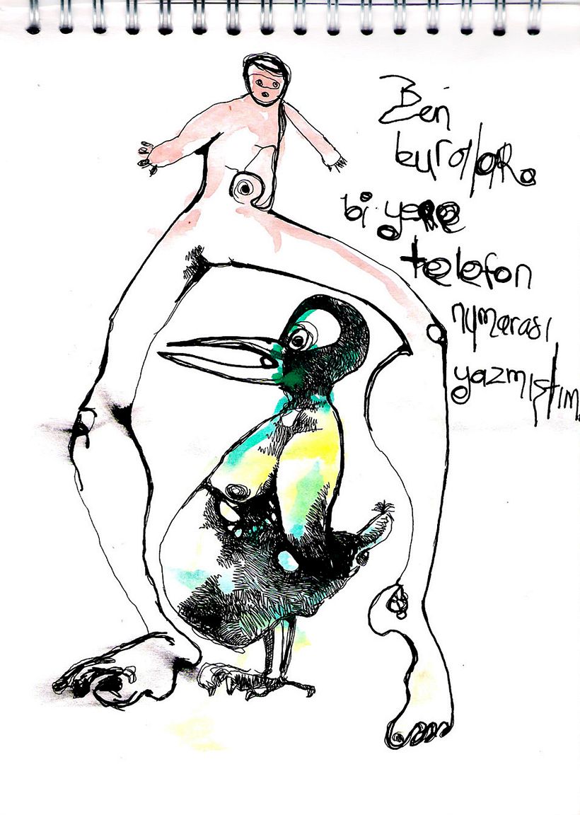 Sketches 2008/09 - Geleneksel illüstrasyon