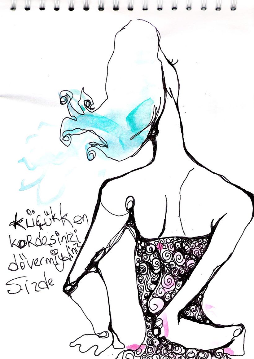 Sketches 2008/09 - Geleneksel illüstrasyon
