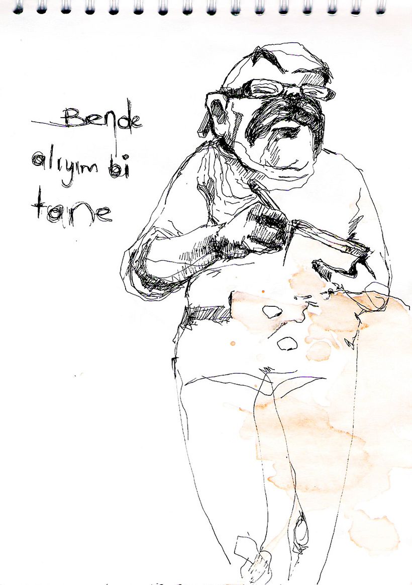 Sketches 2008/09 - Geleneksel illüstrasyon