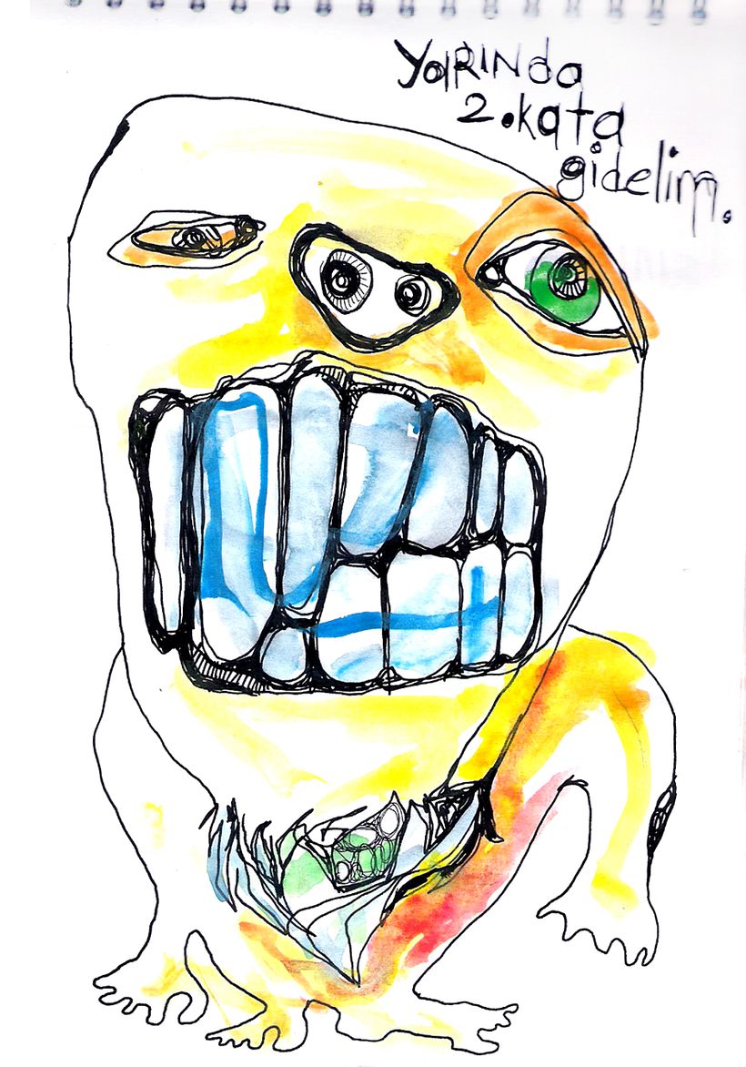 Sketches 2008/09 - Geleneksel illüstrasyon