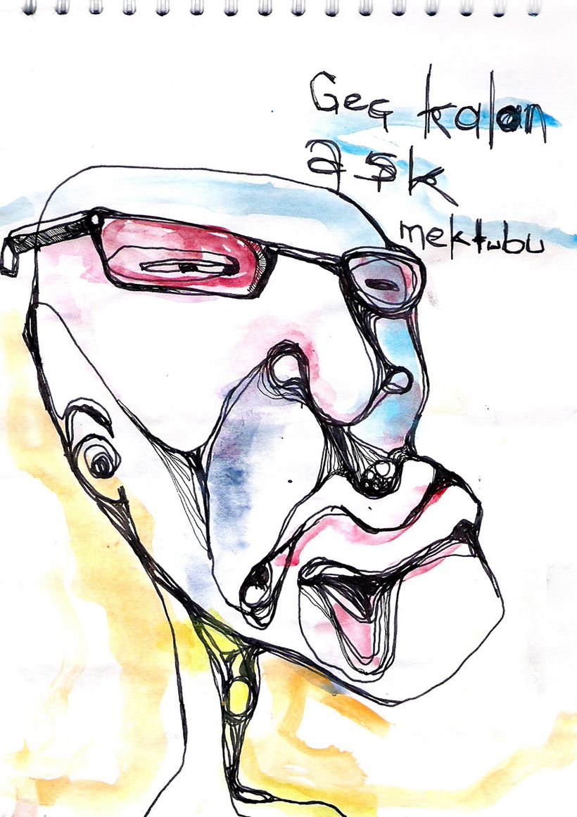 Sketches 2008/09 - Geleneksel illüstrasyon