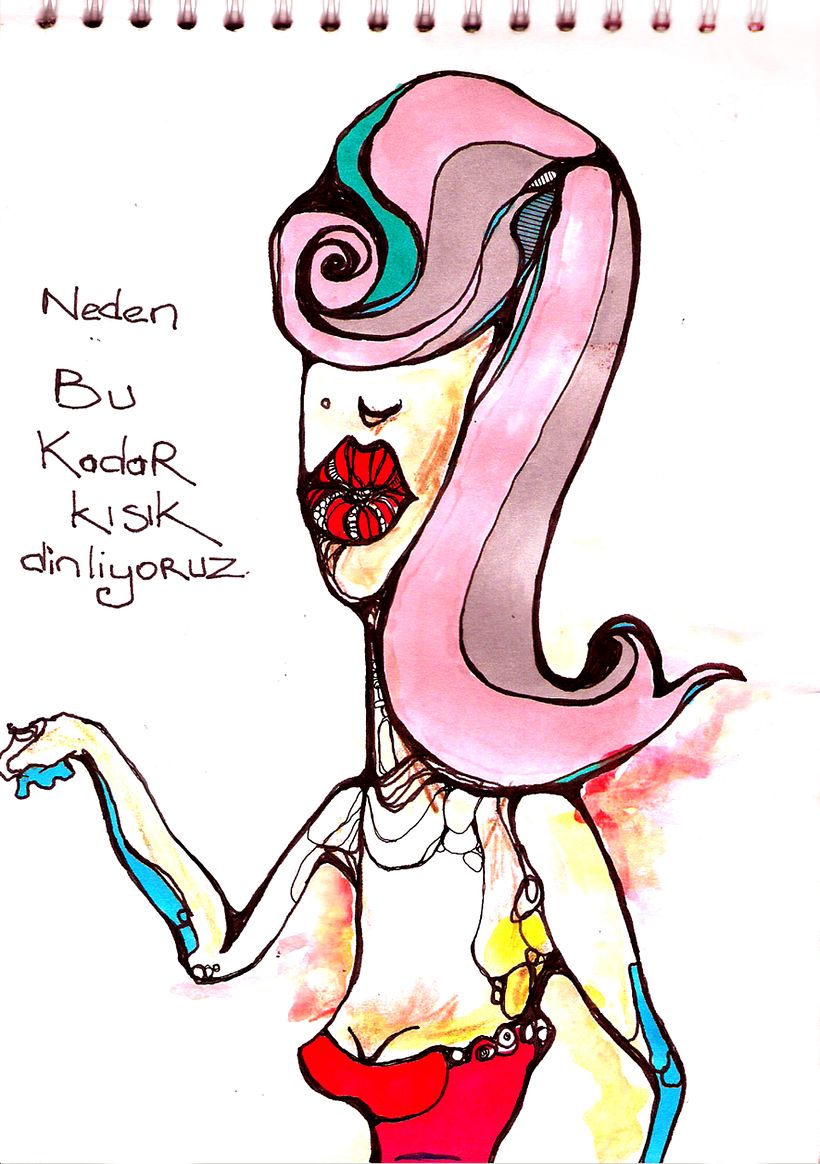Sketches 2008/09 - Geleneksel illüstrasyon