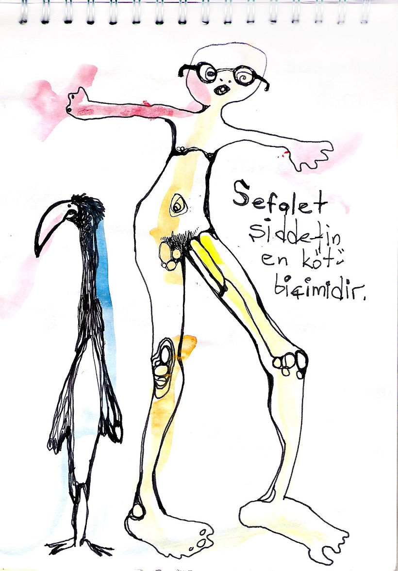 Sketches 2008/09 - Geleneksel illüstrasyon