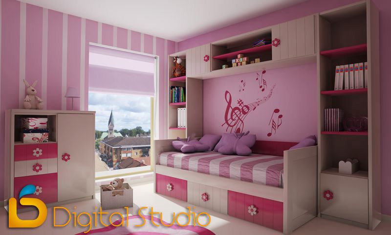 Interiores 3d - Dormitorios 1