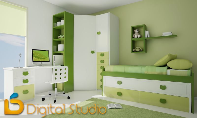 Interiores 3d - Dormitorios 5