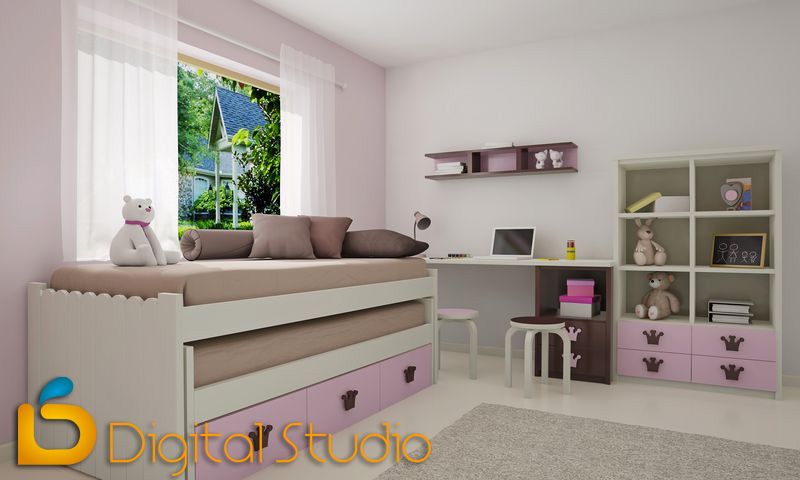 Interiores 3d - Dormitorios 4