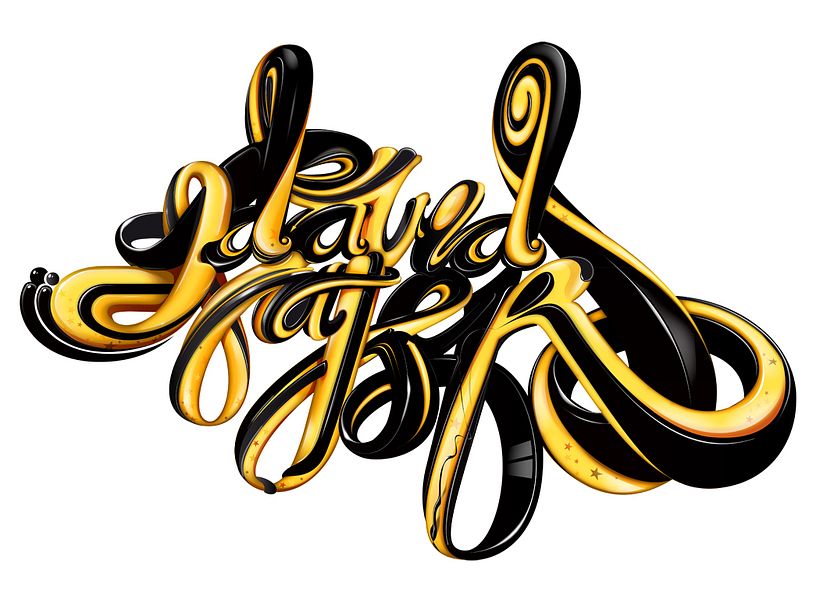 davidmaker - lettering 1