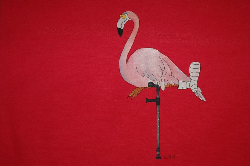 Dibujo sobre textil 4