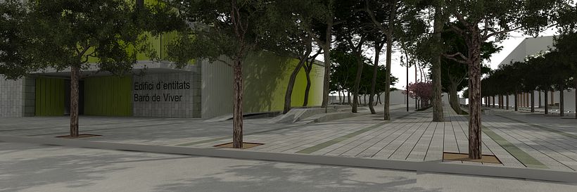 PLAZA BARÓ DE VIVER, BARCELONA - ESPAÑA - 4