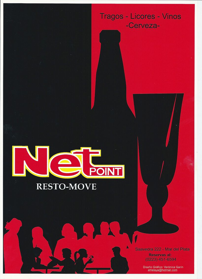 Resto_Bar “Net PoinT” Mar del plata- Argentina (FreeLance) 2