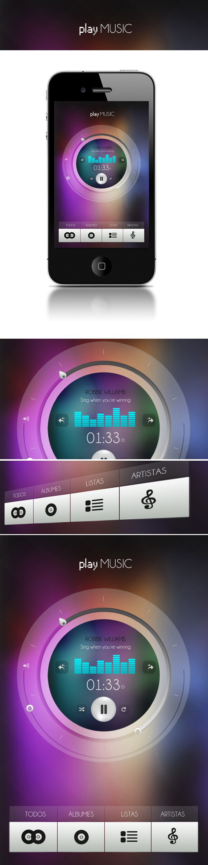 Interface playMusic 2