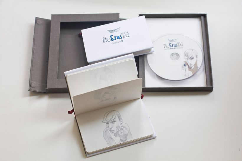 Packaging "No eras Tú" 7