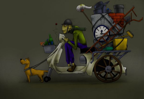 Concept-art - Ilustrație tradițională