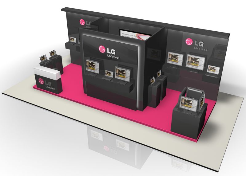 3D_LG Stand BS/Medpi 4