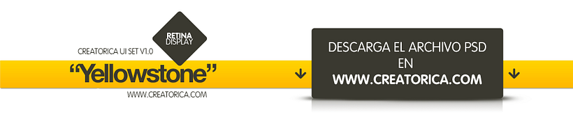 Creatorica UI Set - Yellowstone 3