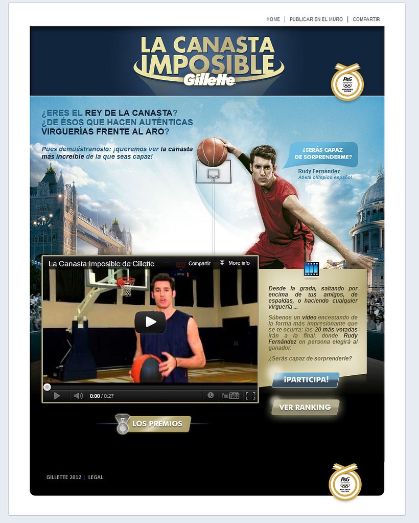 Canasta Imposible de Gillette 2